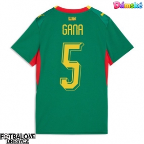 Senegal Idrissa Gueye #5 Dámské Venkovní Dres MS 2026 Krátký Rukáv